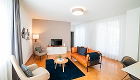 3.5 Zimmer Apartment Wohnzimmer 3