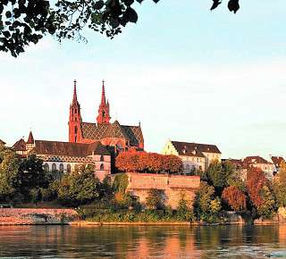 Panorama Basler Muenster Panorama Basel Cathedral