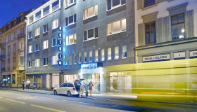 Ein Blick auf das Hotel von aussen