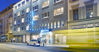 Ein Blick auf das Hotel von aussen