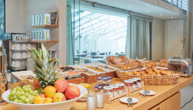 Gedecktes Frühstück im Hotel Wettstein