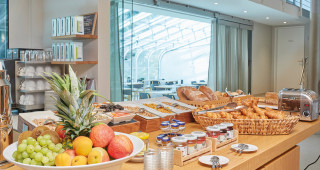 Gedecktes Frühstück im Hotel Wettstein