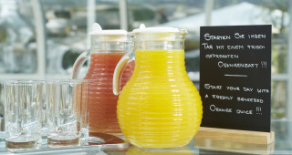 Frisch gepresster Orangensaft