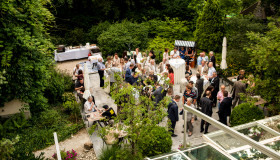 Veranstaltung im Garten