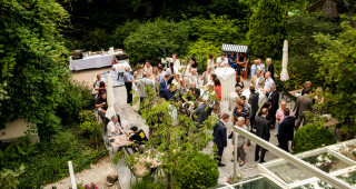 Veranstaltung im Garten