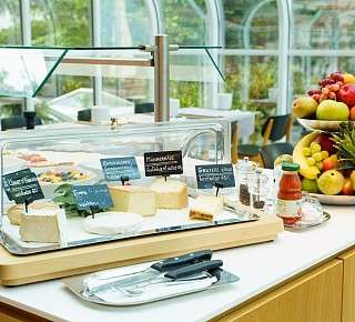 Käseauswahl zum Frühstück