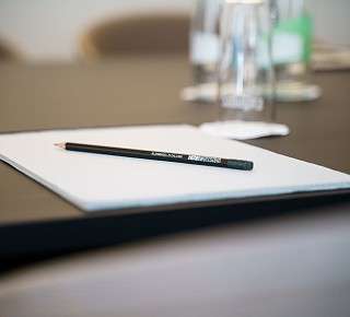 Schreibblock Sitzungszimmer