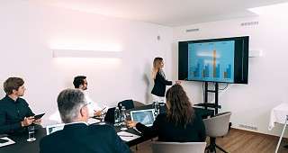 Sitzung im Seminarrau