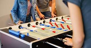 Tischfussball im Wettstein