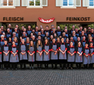 The Jenzer Fleisch + Feinkost team